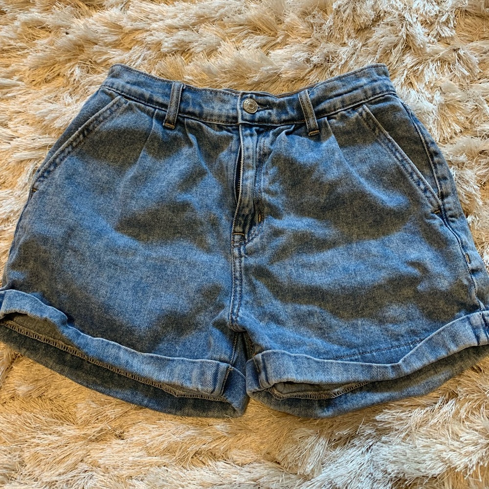 american eagle denim shorts